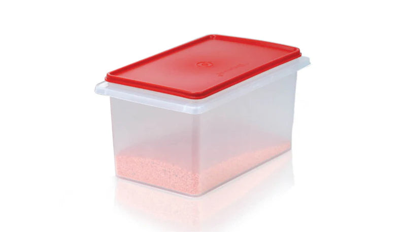 Tupperware Plastic Rice Keeper, 5Kg 1+1