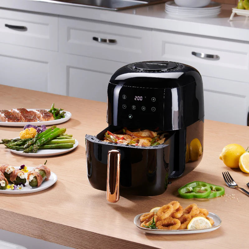 Tupperware AIR FRYER-BLACK 3L – STEEL 'N' SAVE Tupperware AIR FRYER-BLACK 3L – STEEL 'N' SAVE