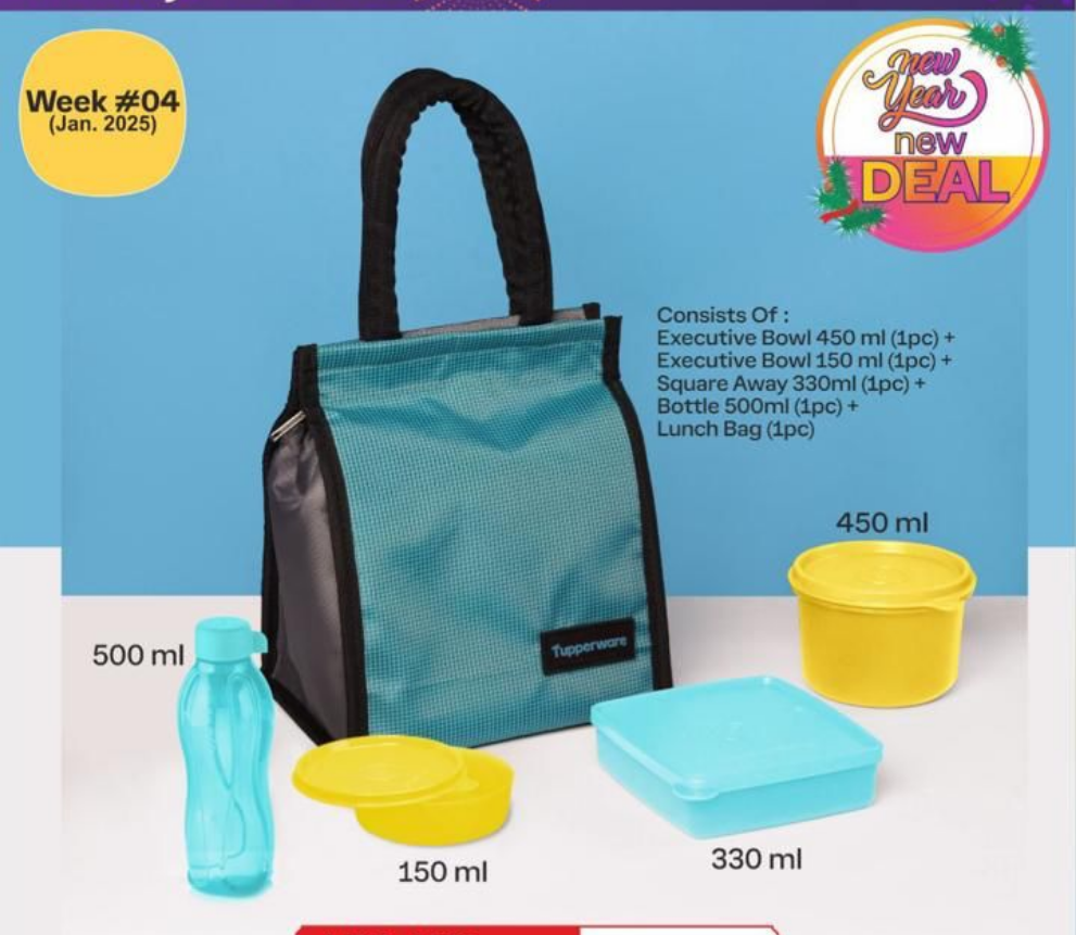 Tupperware Midday lunch set