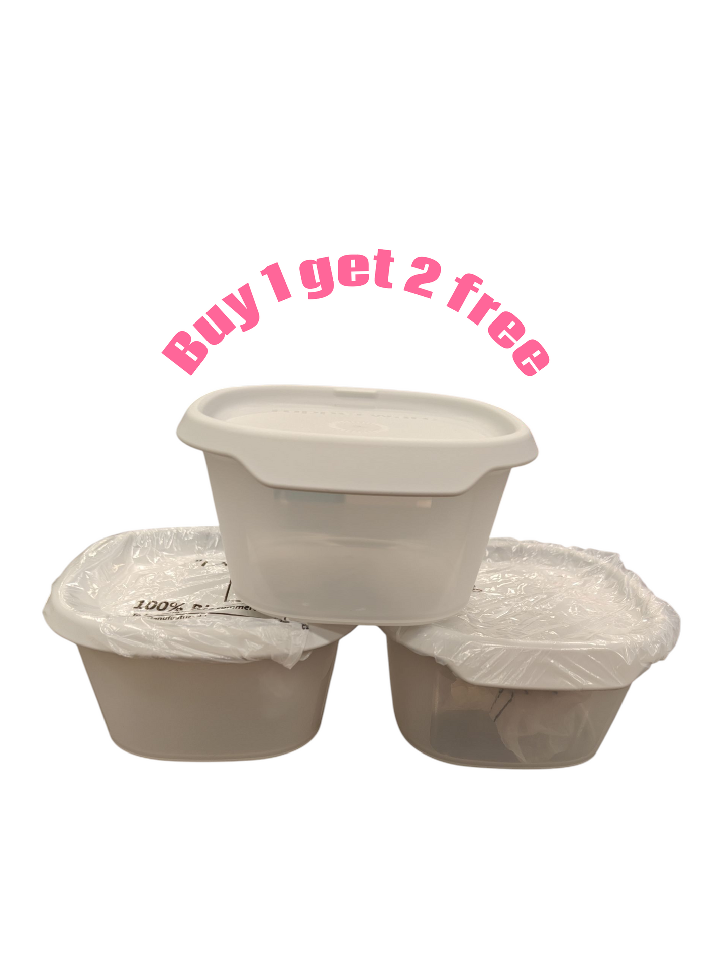 Tupperware OTF mini 370ml -1+2