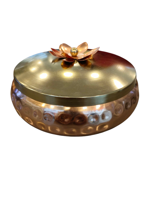Copper coated flat gift box 1000ml