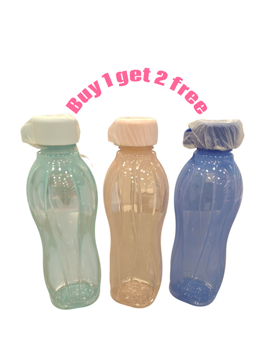 Tupperware 500ml bottles - 1+2