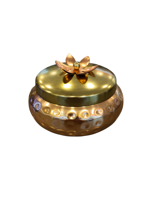 Copper coated flat gift box 900ml