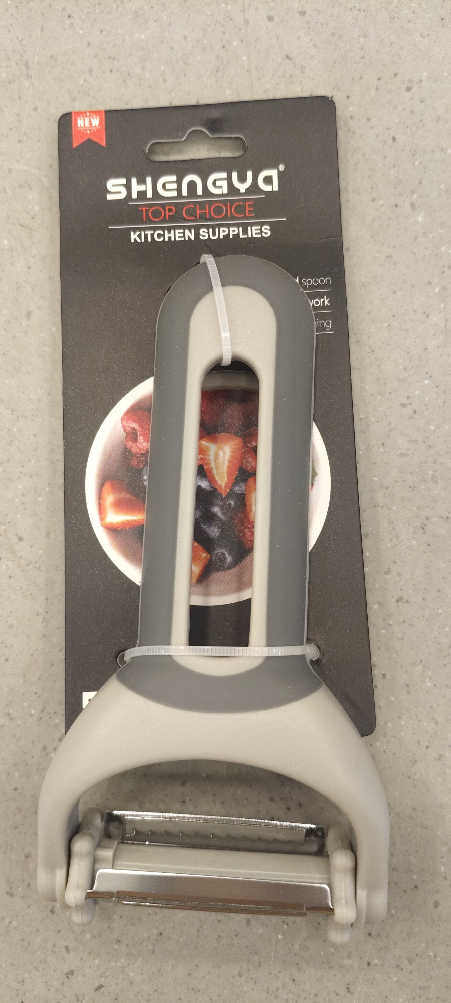 Shengya julienne peeler - grey 3in1