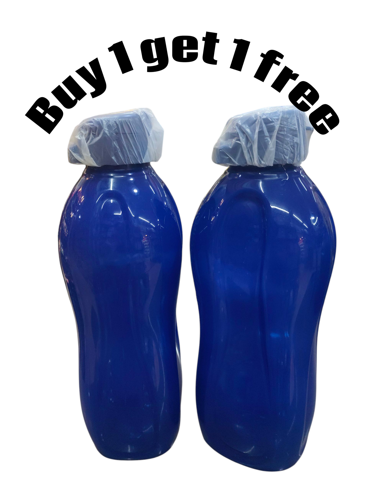 Tupperware 2 ltr fliptop bottle 1+1