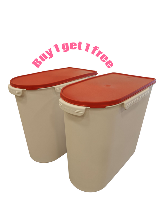 Tupperware 20kg storage container -1+1