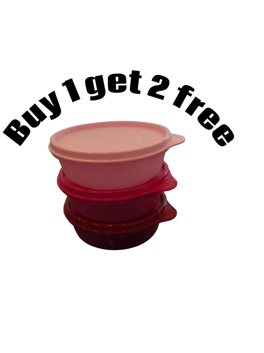 Tupperware ss bowl 300ml- 1+2