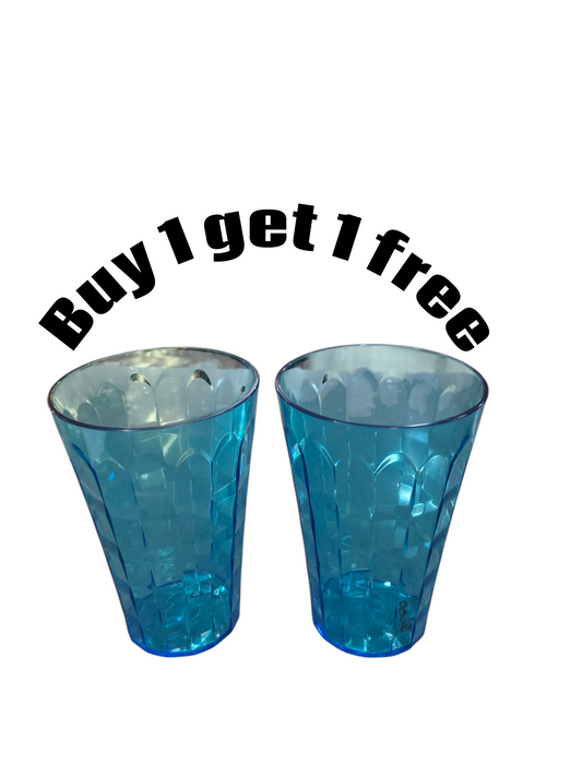 Tupperware Prism tumblers, 475 ml, 1+1