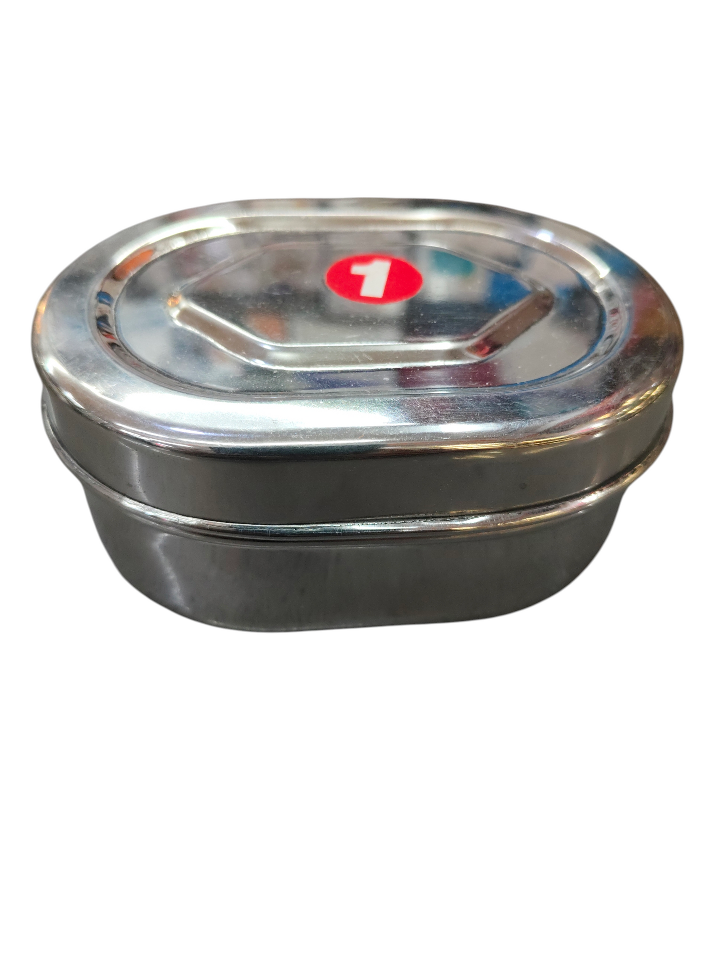 Salem stainless steel monika oval box no 1- 200ml