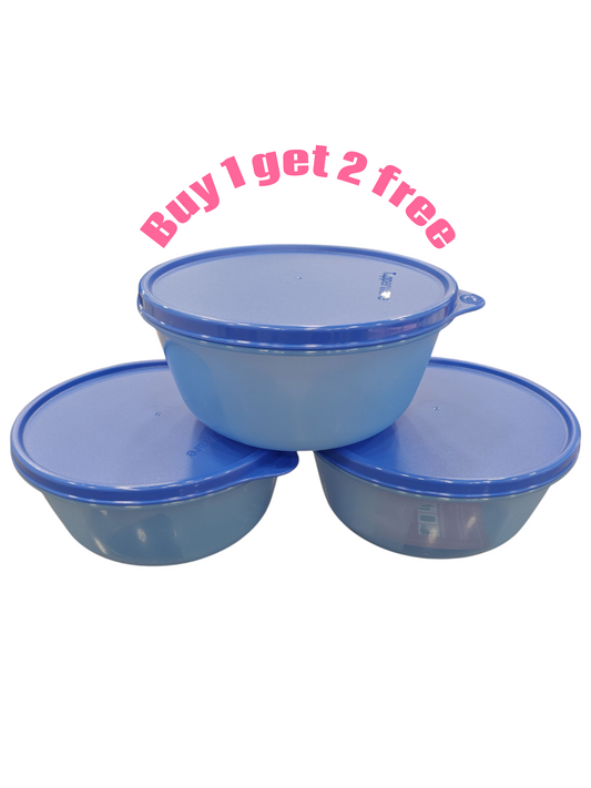 Tupperware ss bowl 1.5ltr - 1+2