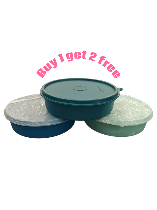 Tupperware lunch container 500ml - 1+2