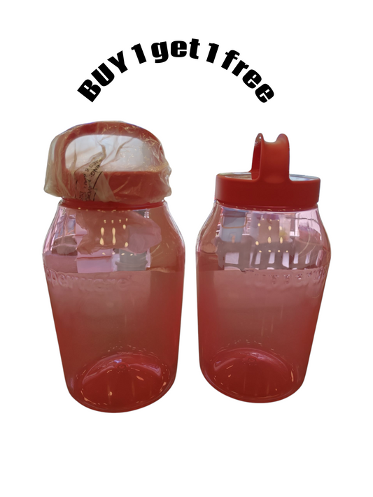 Tupperware screw cap 3ltr containers -1+1