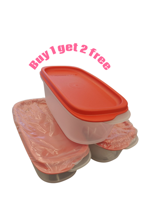 Tupperware saver containers 500ml -1+2