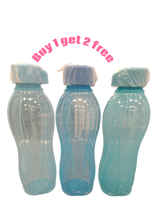 Tupperware 1ltr bottles -1+2