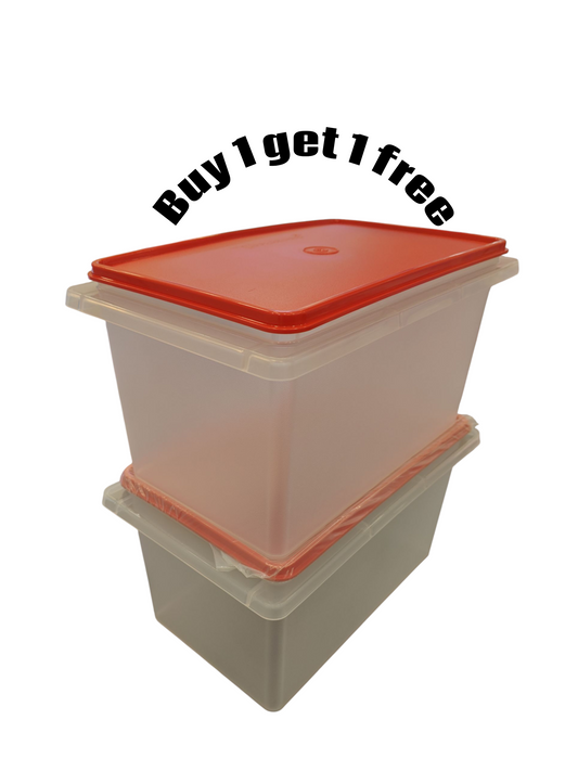 Tupperware 5kg(6.5ltr) container -1+1