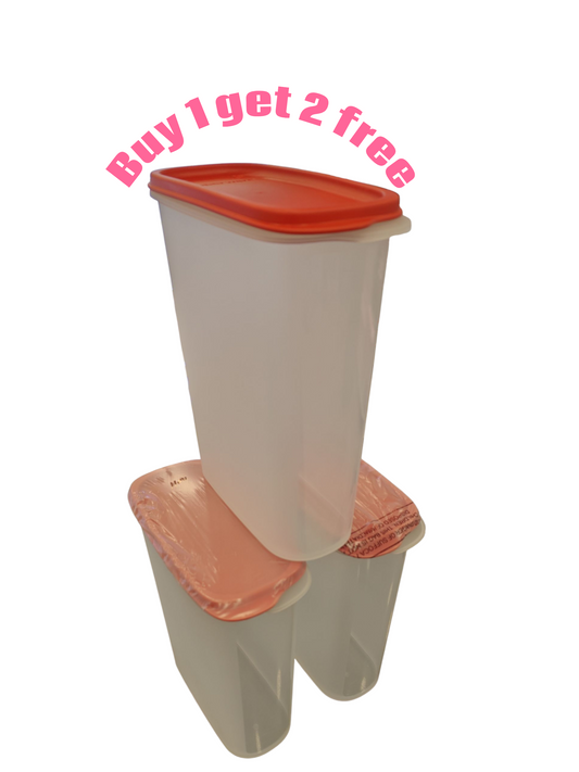 Tupperware saver containers 2.3ltr - 1+2