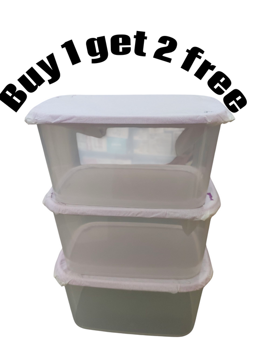 Tupperware OTF Medium container 2.8 ltr 1+2