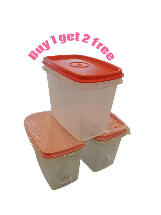 Tupperware 850ml containers - 1+2