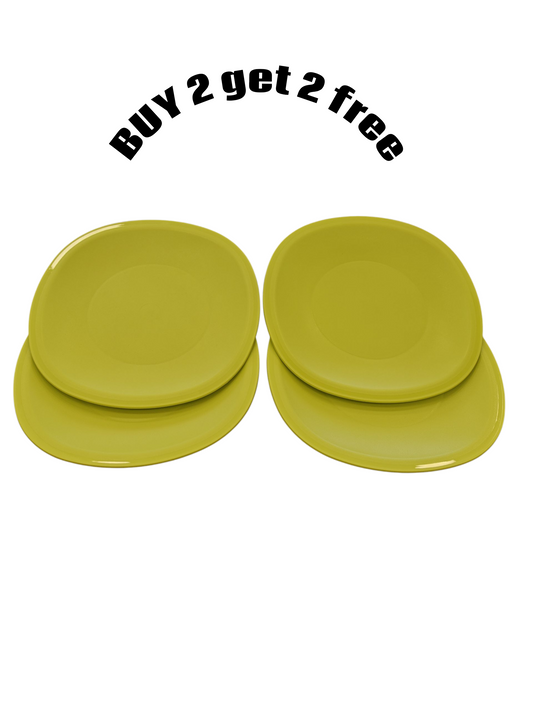 Tupperware microwave full plates -2+2