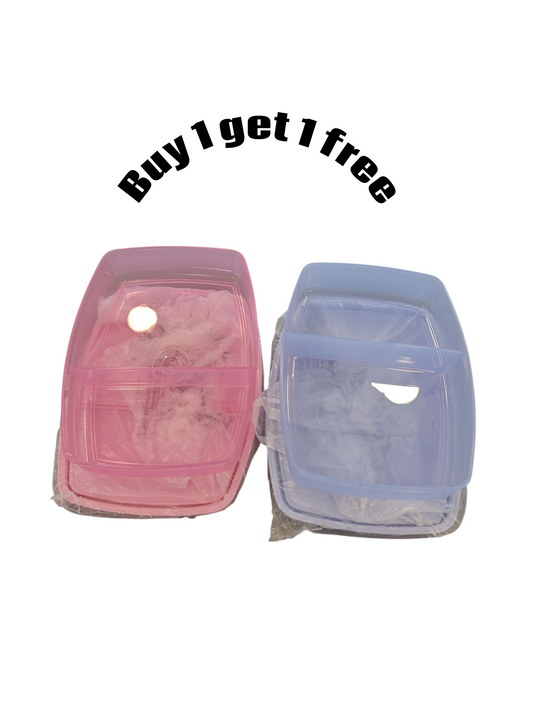Tupperware 2 partion small kids lunch box - 1+1