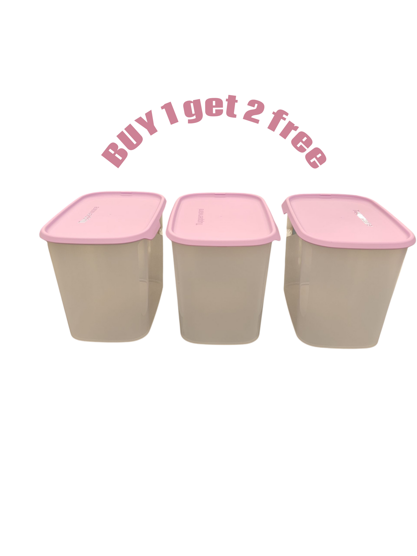 Tupperware OTF 4.4L containers - 1+2