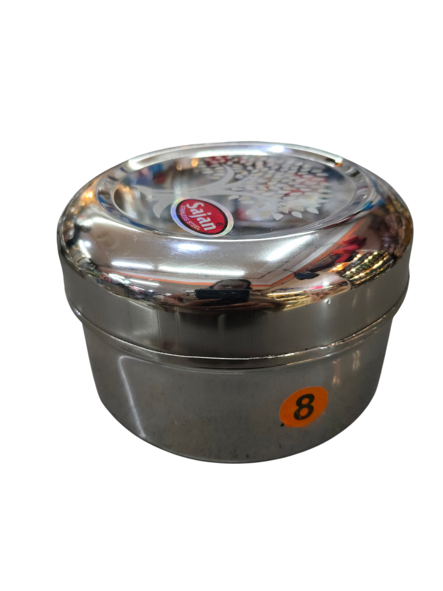 Salem stainless steel sajan puri box no 8 - 550ml