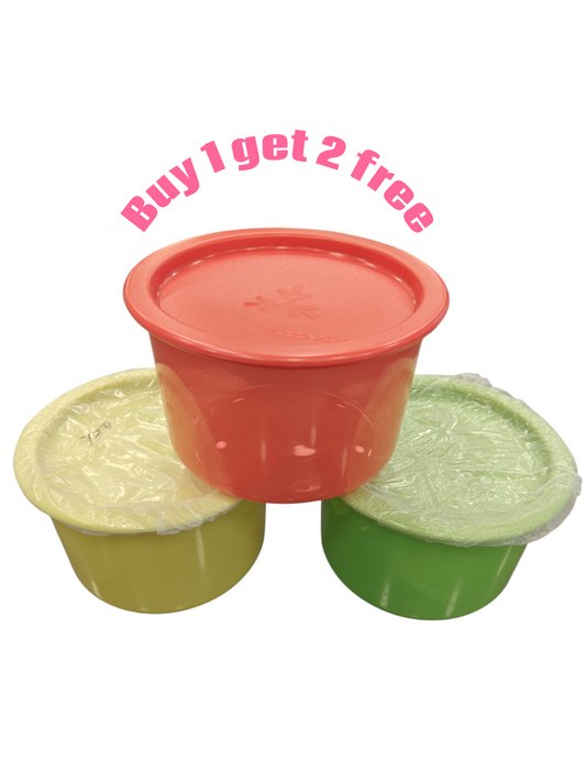 Tupperware OTT containers 575ml - 1+2