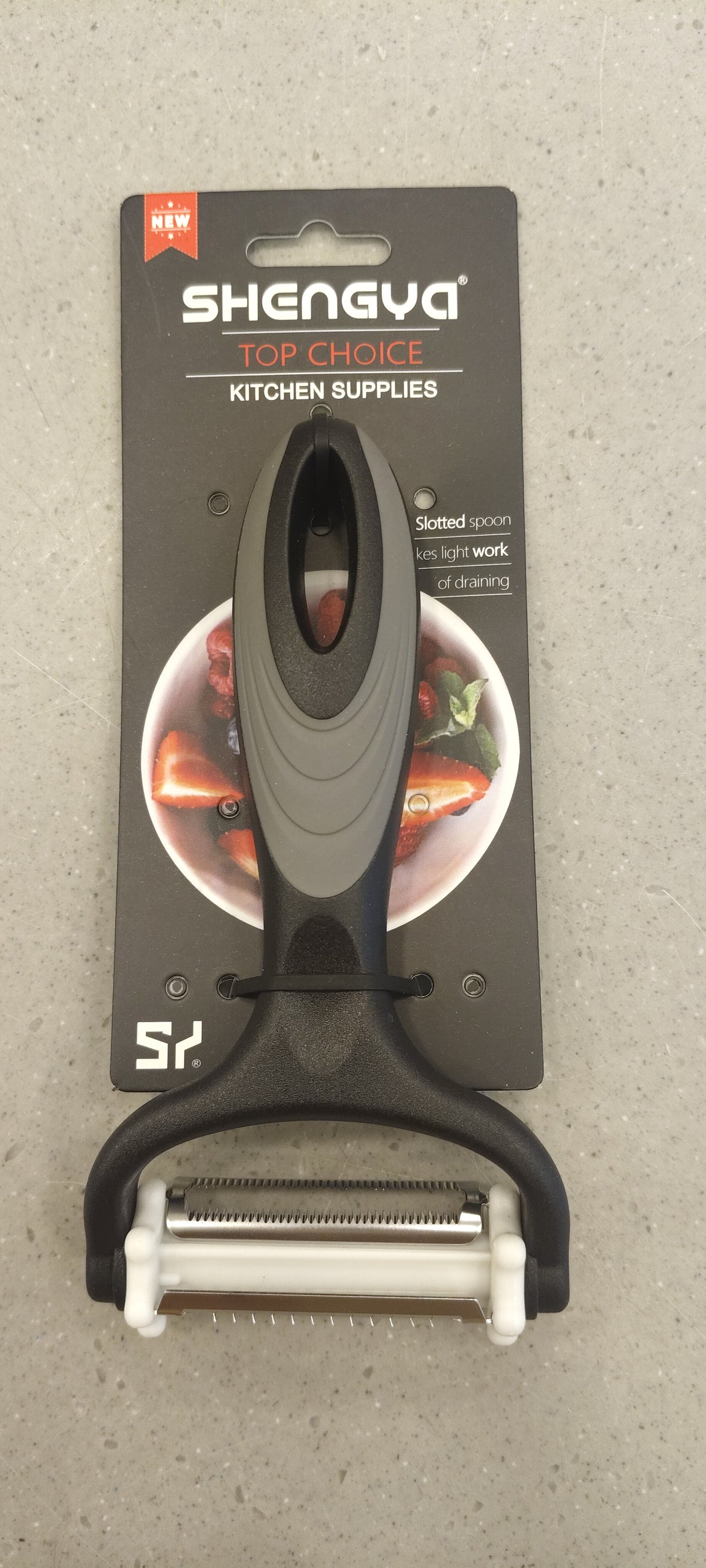 Shengya julienne peeler - black 3in1