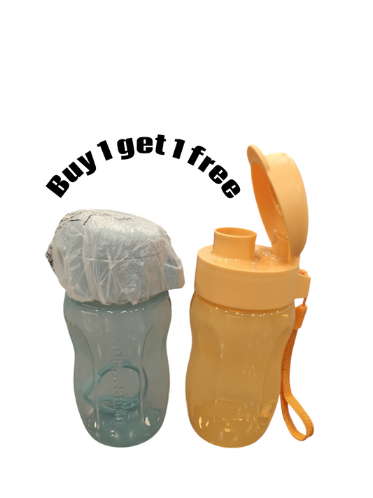 Tupperware 310ml fliptop bottles - 1+1