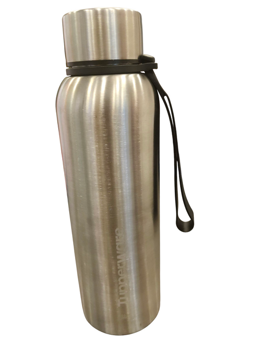 Tupperware hot & cold insulated 700ml steel flask - 1pc