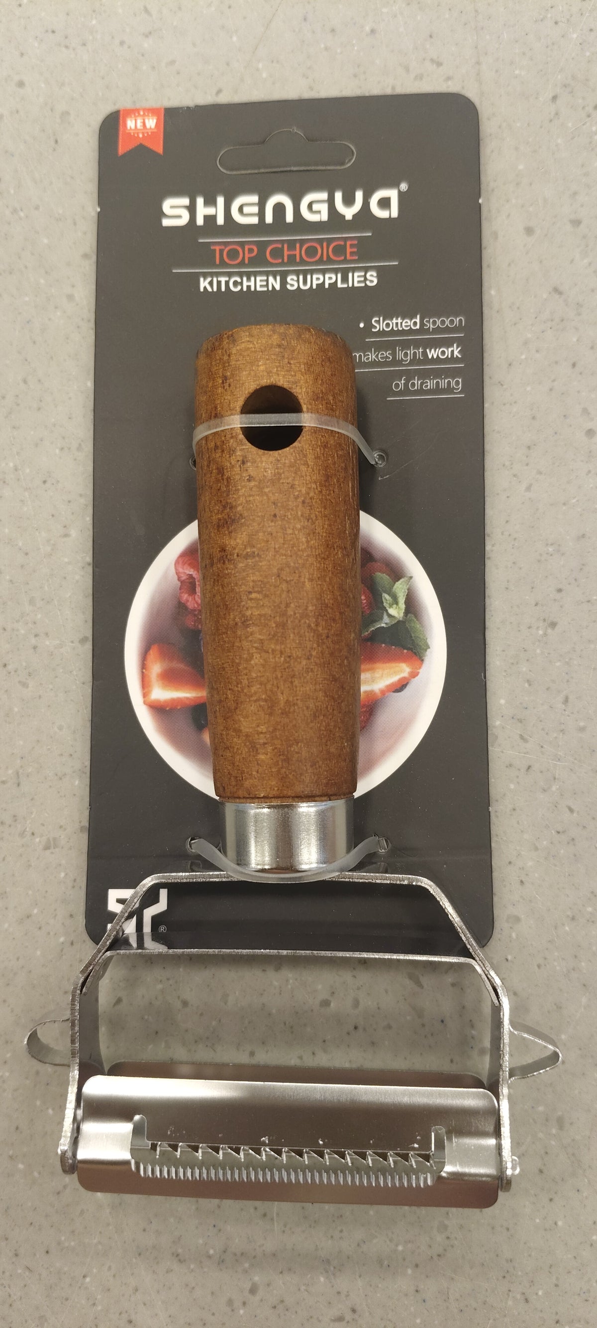 Shengya julienne peeler - wooden 2in1
